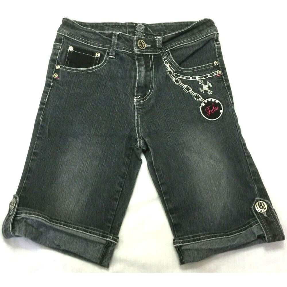 FUBU GIRLS JEANS SHORTS SIZE 10
